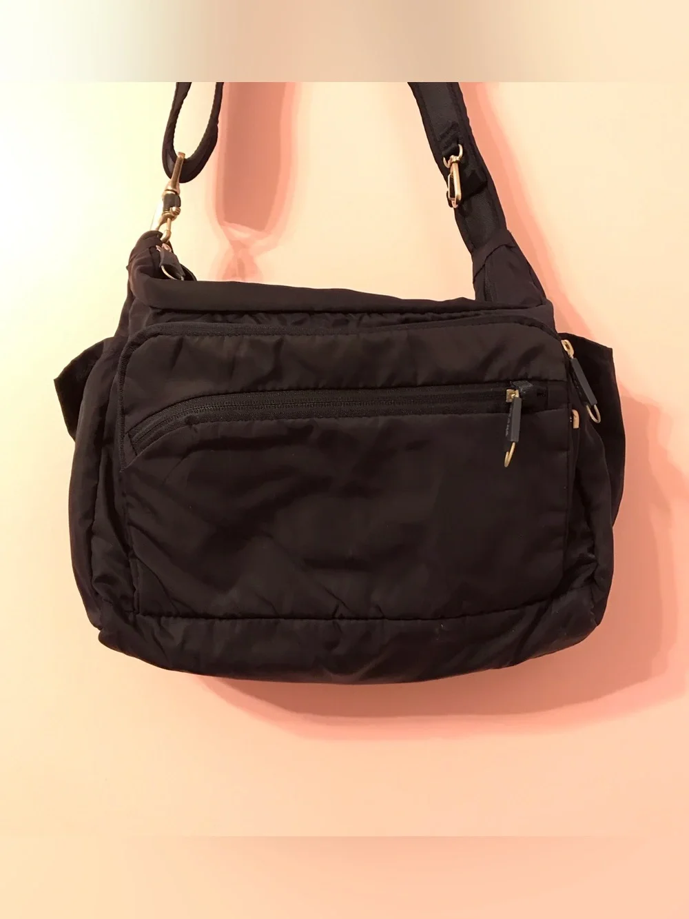 eBags Pacsafe RFIDsafe Anti-theft blue Crossbody Purse